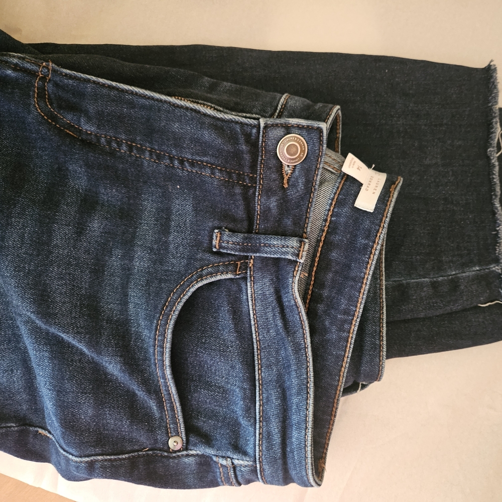 LC Lauren Conrad Dark Blue Ankle Jeans